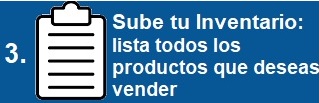 Sube tu inventario al marketplace